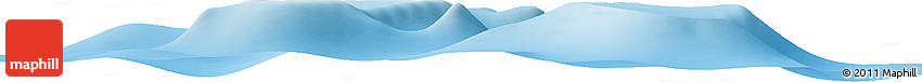 Shaded Relief Horizon Map of the Area around 13° 44' 54" N, 72° 19' 29" E