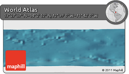 Satellite Panoramic Map of the Area around 13° 44' 54" N, 72° 10' 30" W