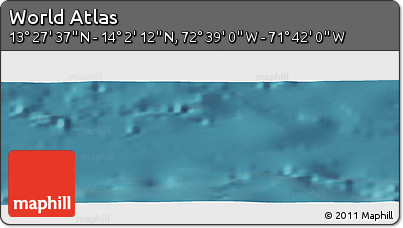 Satellite Panoramic Map of the Area around 13° 44' 54" N, 72° 10' 30" W