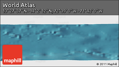 Satellite Panoramic Map of the Area around 13° 44' 54" N, 72° 10' 30" W