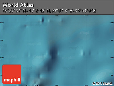 Satellite Map of the Area around 13° 44' 54" N, 94° 25' 30" E