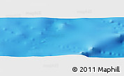 Physical Panoramic Map of the area around 13° 44' 54" N, 96° 49' 29" W