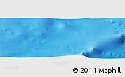 Shaded Relief Panoramic Map of the area around 13° 44' 54" N, 96° 49' 29" W