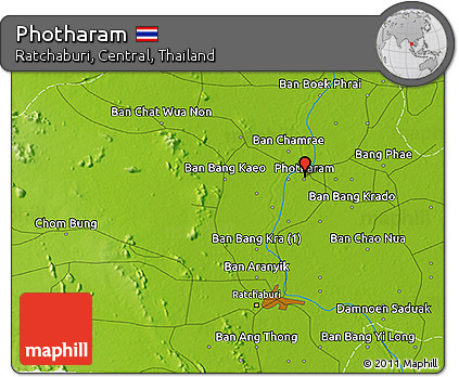 Physical 3D Map of Photharam