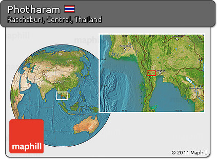 Satellite Location Map of Photharam