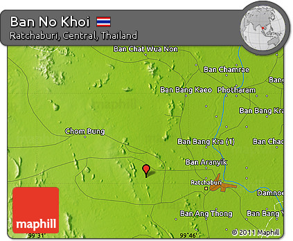 Physical Map of Ban No Khoi