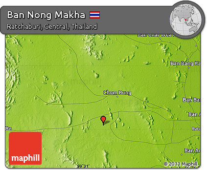 Physical Map of Ban Nong Makha