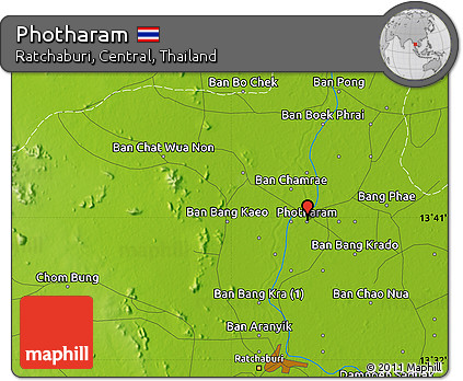 Physical Map of Photharam