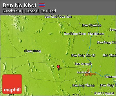 Physical Map of Ban No Khoi