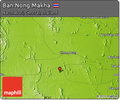 Physical Map of Ban Nong Makha
