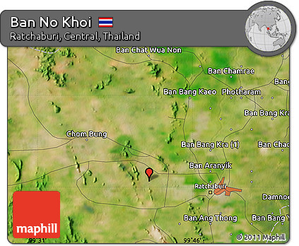 Satellite Map of Ban No Khoi