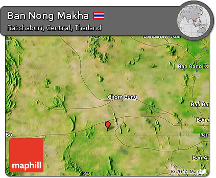 Satellite Map of Ban Nong Makha