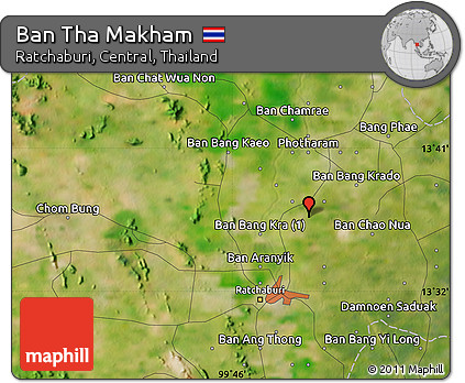 Satellite Map of Ban Tha Makham