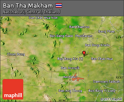 Satellite Map of Ban Tha Makham