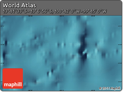 Satellite Map of the Area around 13° 24' 15" S, 100° 13' 29" W