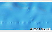 Physical 3D Map of the area around 13° 24' 15" S, 122° 19' 29" W