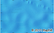 Physical Map of the area around 13° 24' 15" S, 127° 25' 30" W