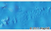 Shaded Relief 3D Map of the area around 13° 24' 15" S, 134° 13' 29" W