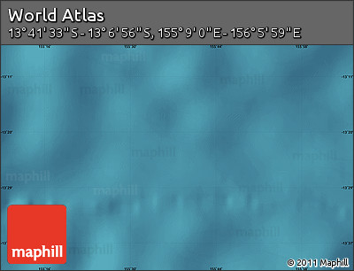 Satellite Map of the Area around 13° 24' 15" S, 155° 37' 30" E