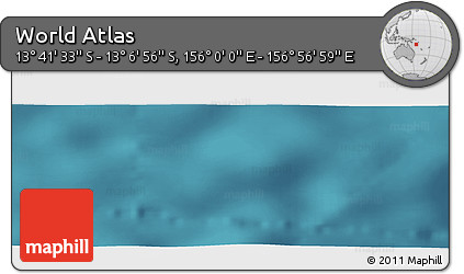 Satellite Panoramic Map of the Area around 13° 24' 15" S, 156° 28' 29" E