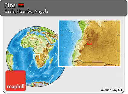 Physical Location Map of Fins