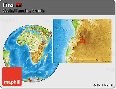 Physical Location Map of Fins