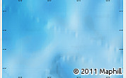 Physical Map of the area around 13° 24' 15" S, 164° 7' 30" E