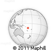 Outline Map of the Area around 13° 24' 15" S, 167° 31' 30" E, rectangular outline