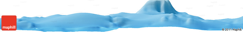 Physical Horizon Map of the Area around 13° 24' 15" S, 173° 28' 29" E