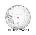 Outline Map of the Area around 13° 24' 15" S, 176° 1' 30" E, rectangular outline