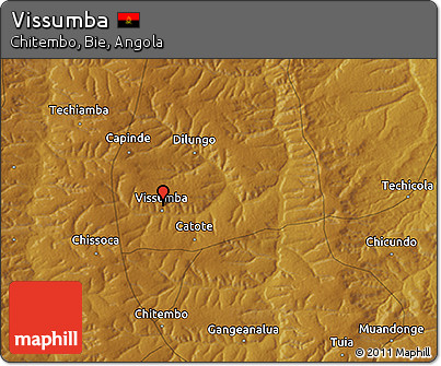 Physical 3D Map of Vissumba