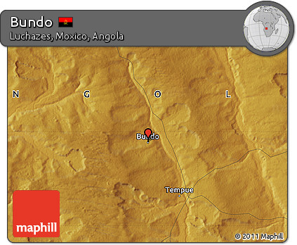 Physical Map of Bundo