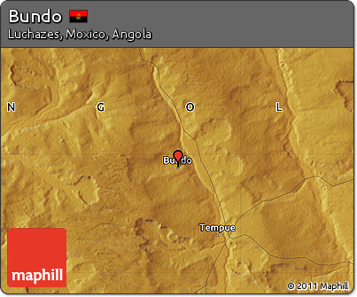Physical Map of Bundo
