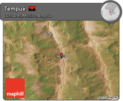 Satellite Map of Tempué