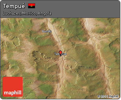 Satellite Map of Tempué