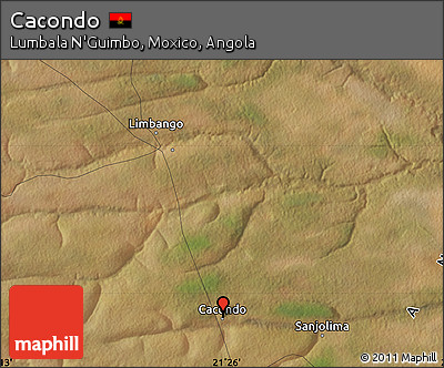 Satellite Map of Cacondo