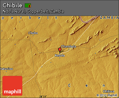 Physical Map of Chibile
