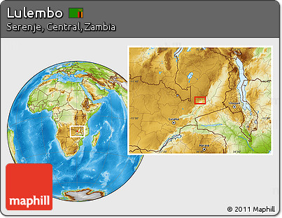 Physical Location Map of Lulembo