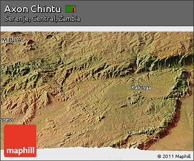 Satellite Panoramic Map of Axon Chintu