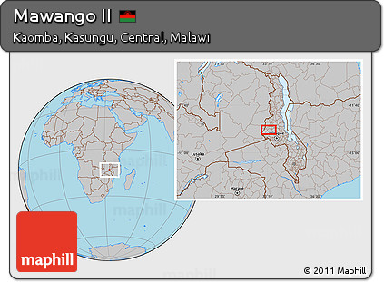 Gray Location Map of Mawango II