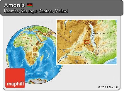 Physical Location Map of Amonis