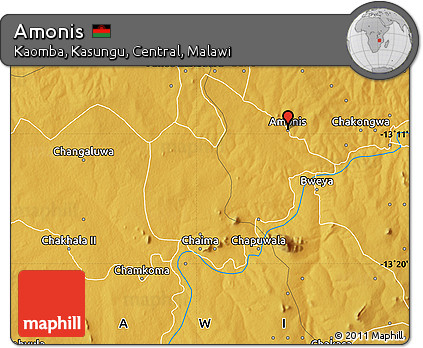 Physical Map of Amonis