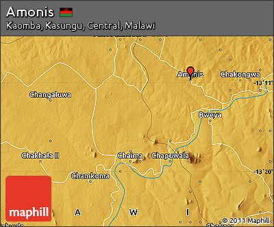 Physical Map of Amonis