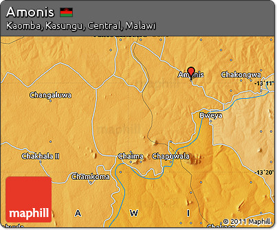 Political Map of Amonis