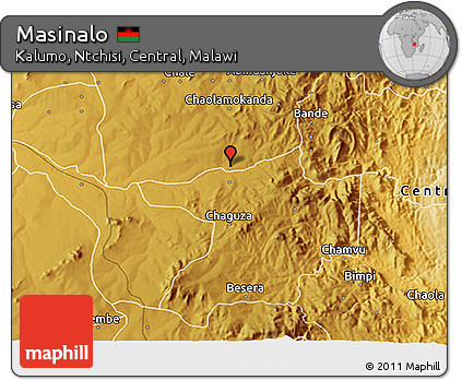 Physical 3D Map of Masinalo
