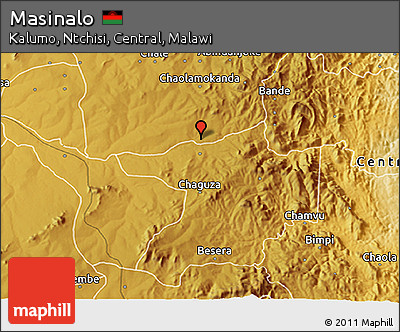 Physical 3D Map of Masinalo