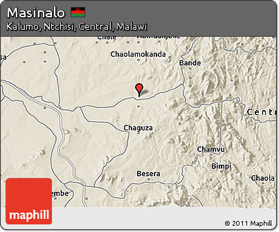 Shaded Relief 3D Map of Masinalo