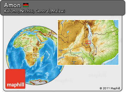 Physical Location Map of Amon