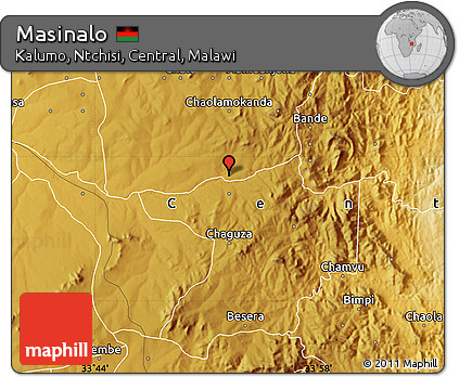 Physical Map of Masinalo