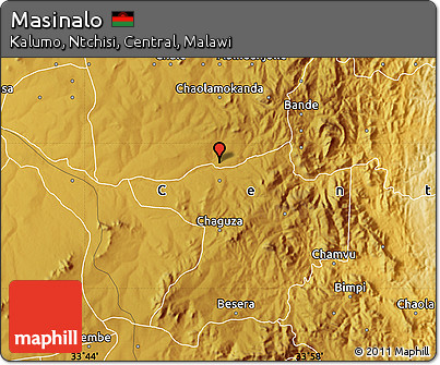 Physical Map of Masinalo